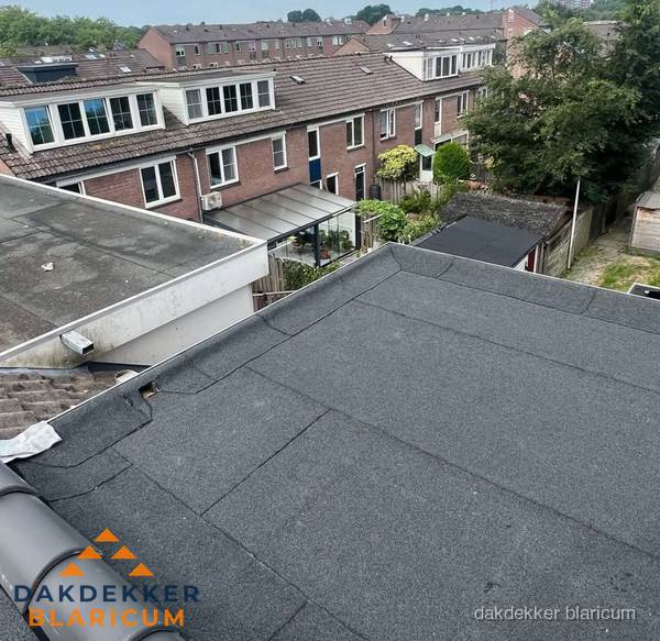 Dakinspectie plat dak aanbouw in Blaricum